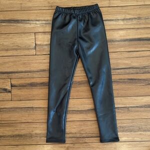 Black Kids Leggings